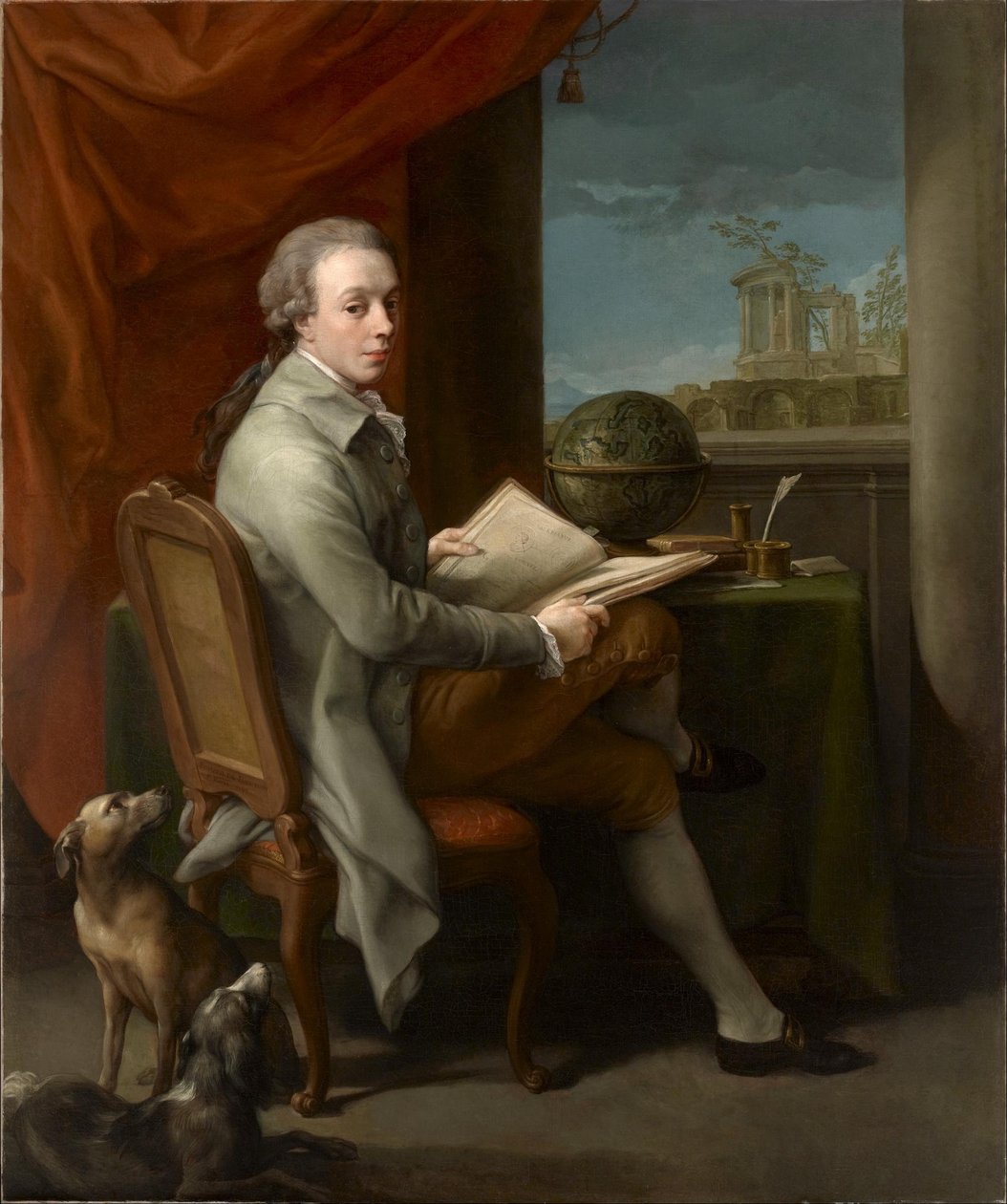 Thomas Tayleur, første markis af Headfort af Pompeo Girolamo Batoni