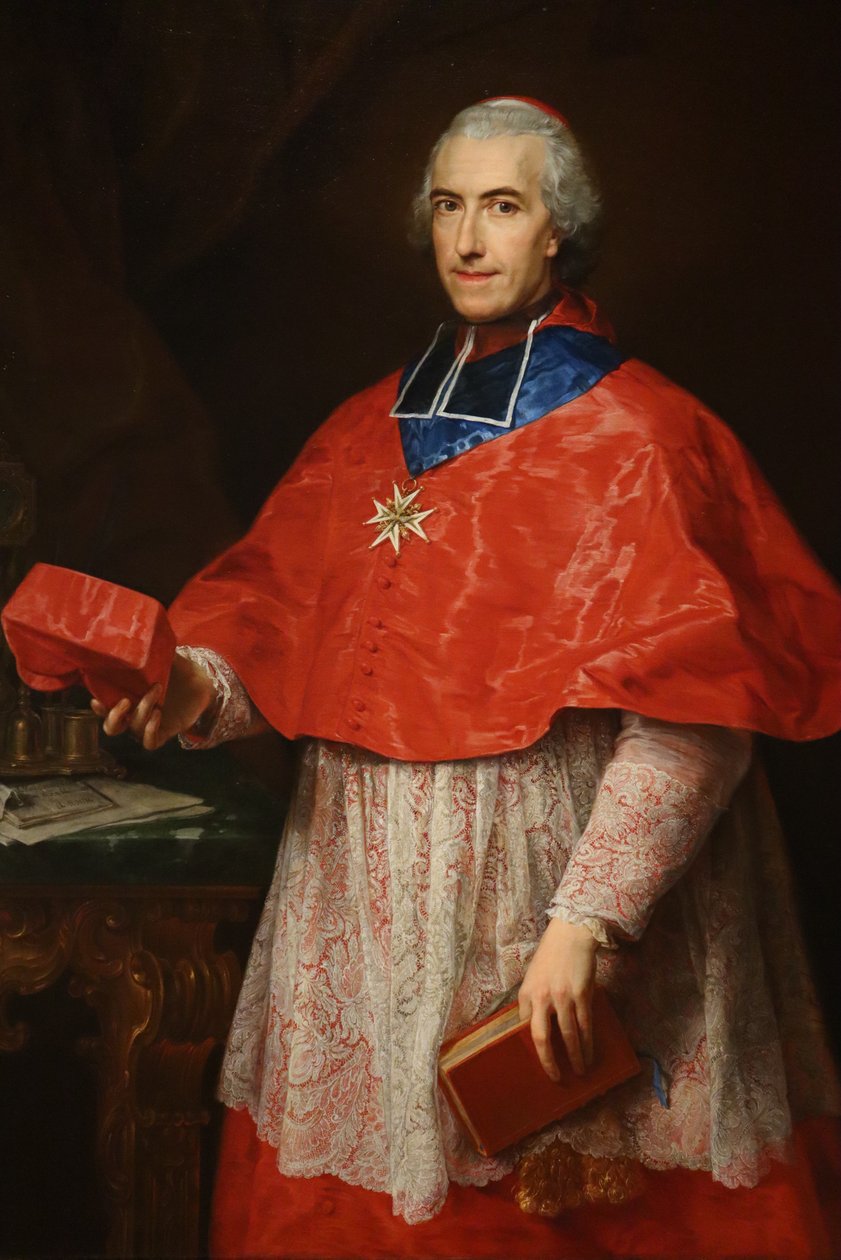 KardinalRochechouart af Pompeo Batoni