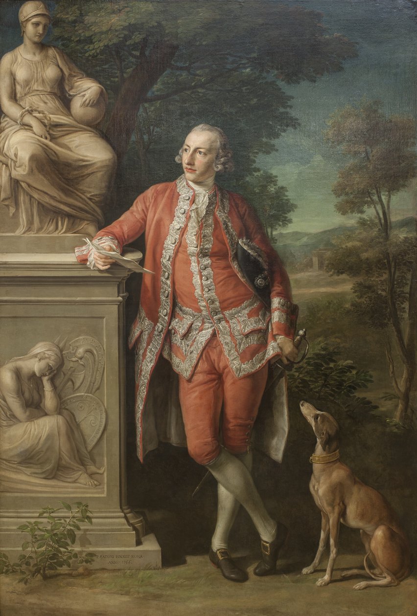 Peter Beckford (1740-1811), godsejer, Dorset. af Pompeo Batoni