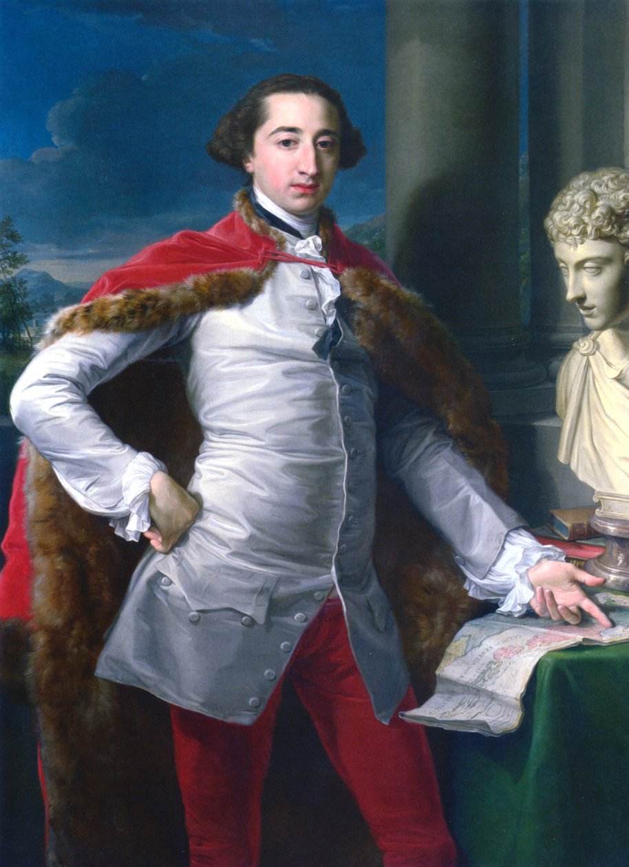 Portræt af Richard Milles (1735-1820) af Pompeo Batoni