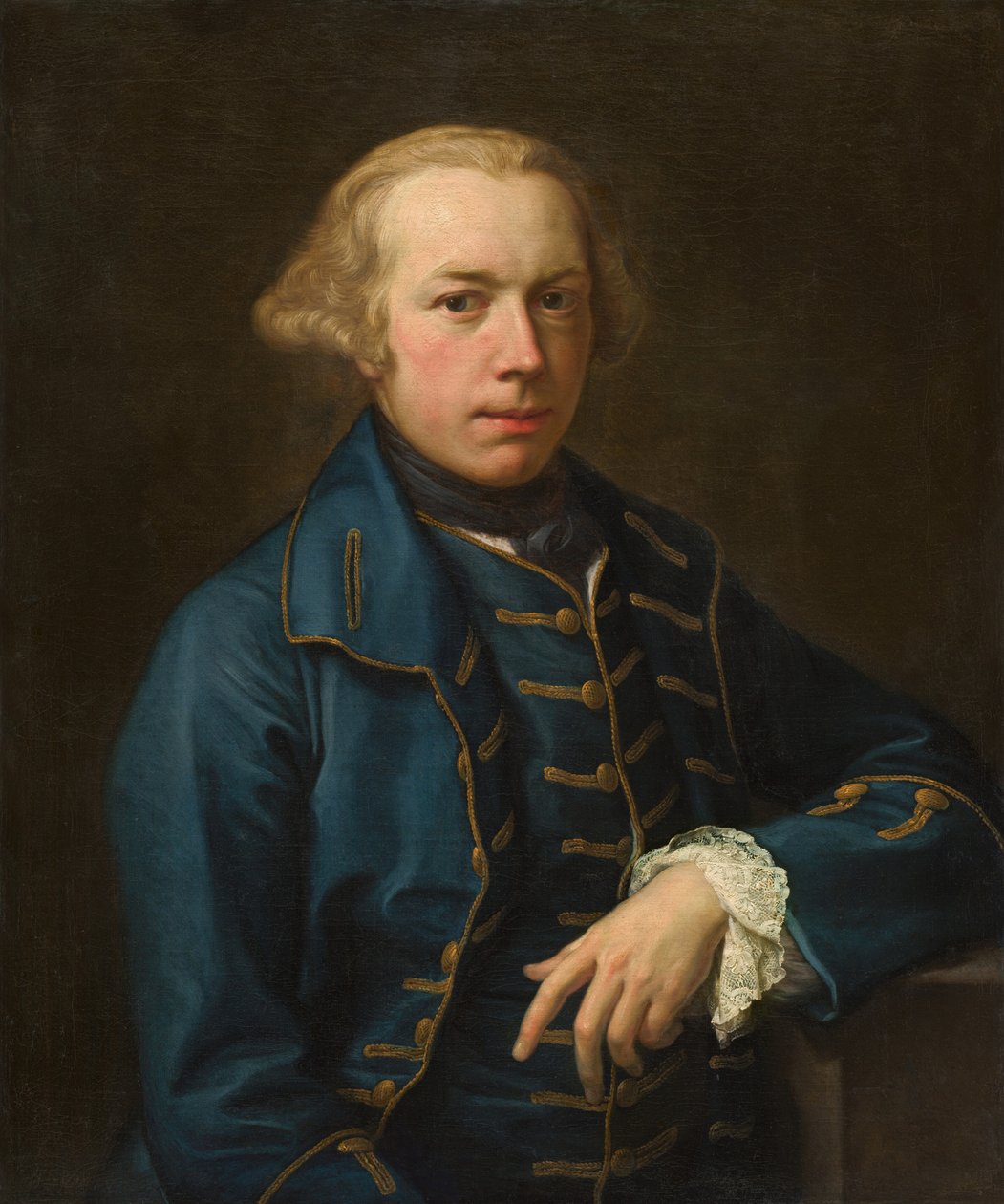 Portræt af en gentleman af Pompeo Batoni