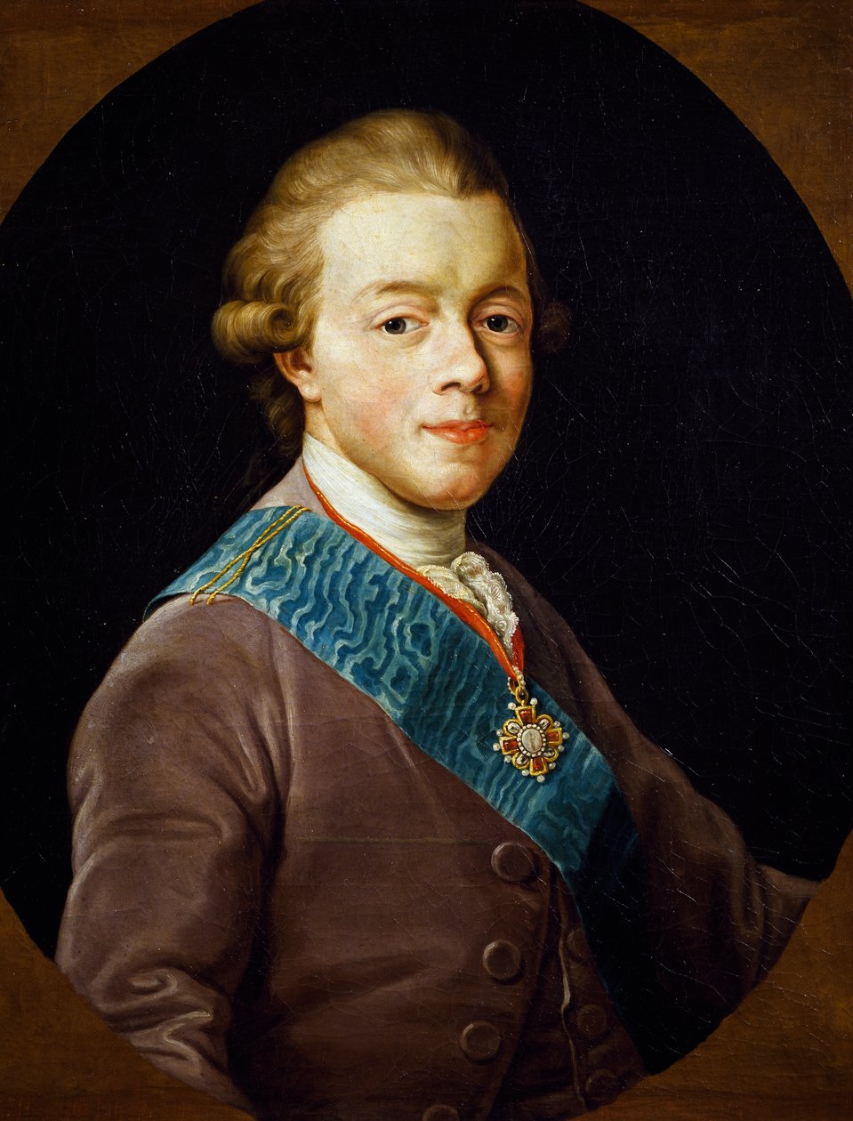 Portrætter af Paul I af Rusland (Skt Petersborg af Pompeo Girolamo (workshop) Batoni