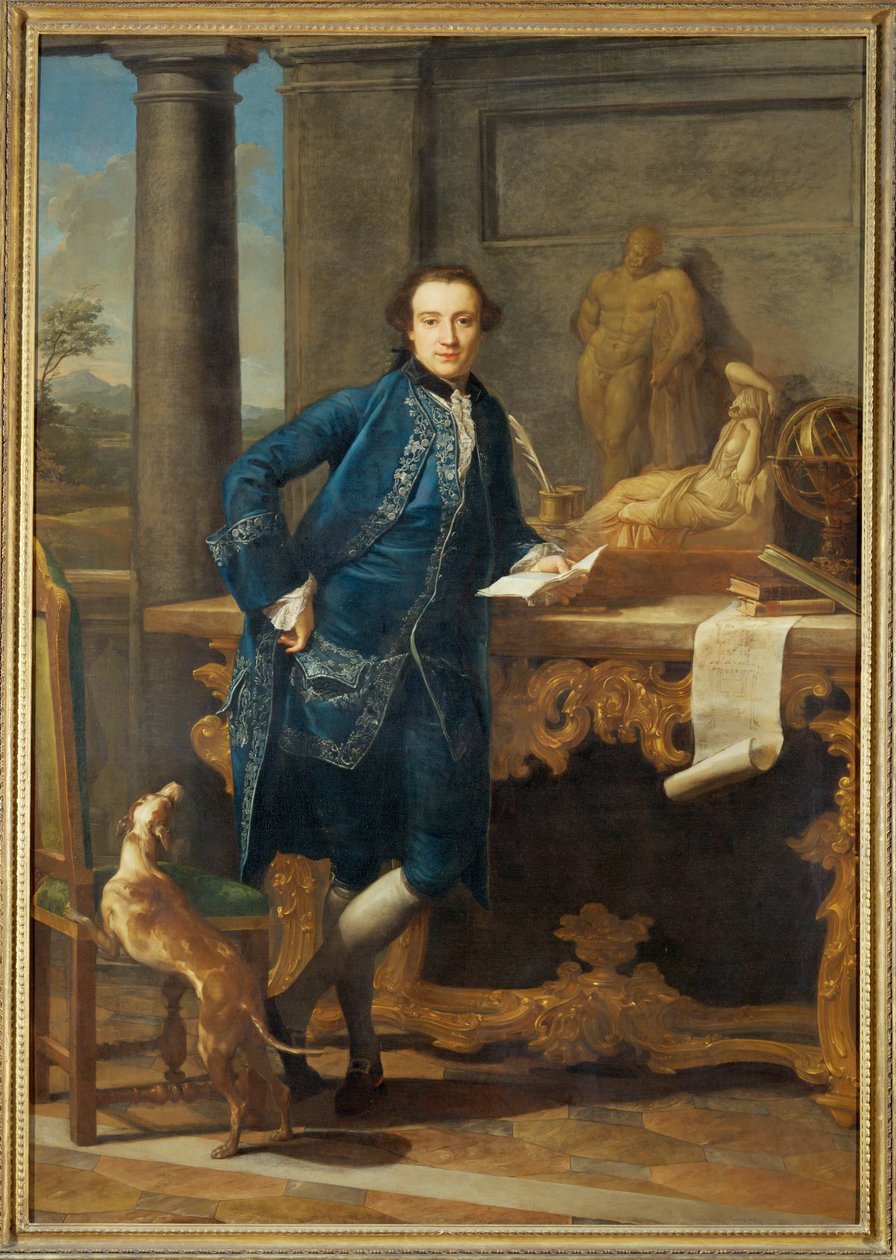 Charles John Crowle, kunstelsker ... af Pompeo Girolamo Batoni
