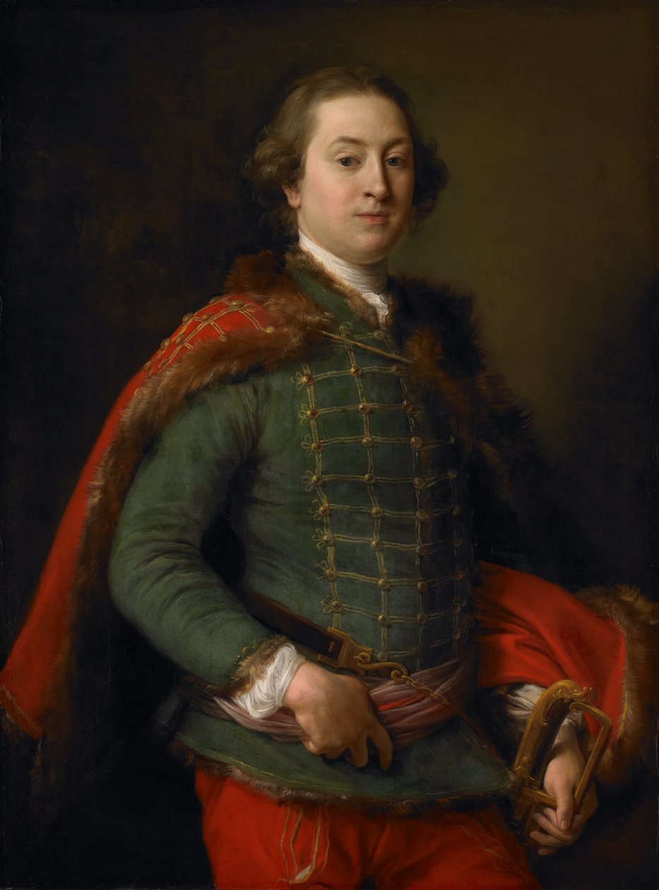 Portræt af John Woodyeare af Pompeo Girolamo Batoni