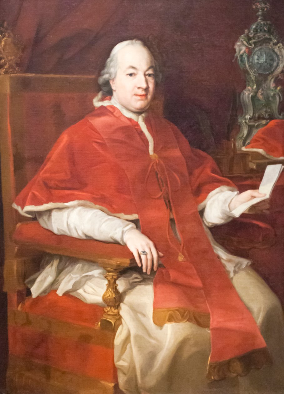 Portræt af Pius VI af Pompeo Girolamo Batoni