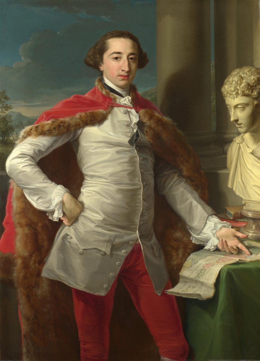 Portræt af Richard Milles fra Nackington, 1760