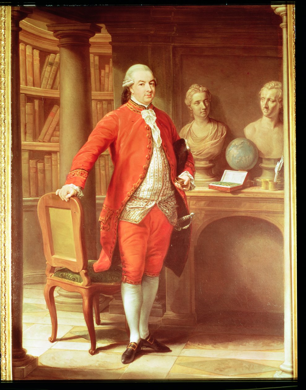 Portræt af Sir Thomas Gascoigne, 8. Baronet af Pompeo Girolamo Batoni