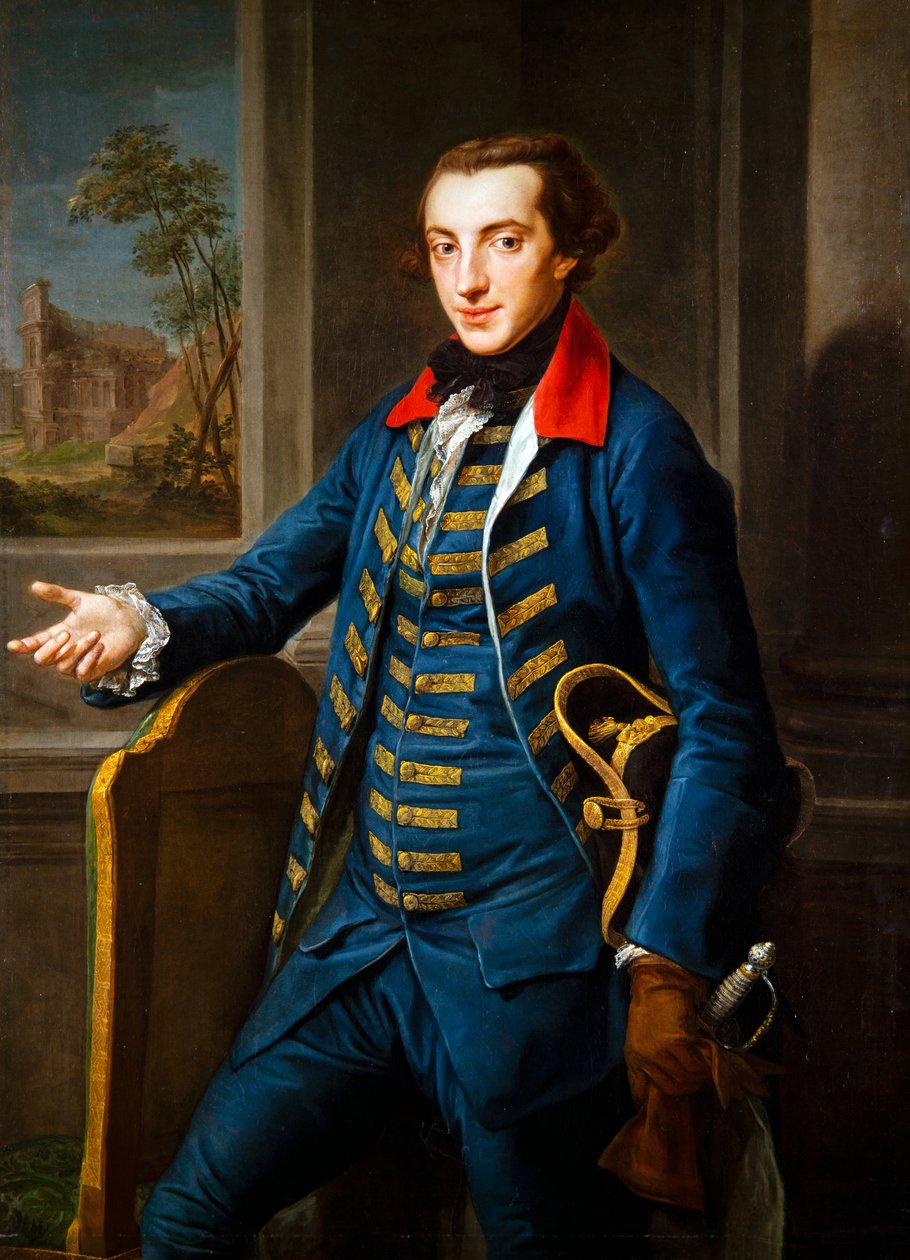Portræt af William Weddell af Pompeo Girolamo Batoni
