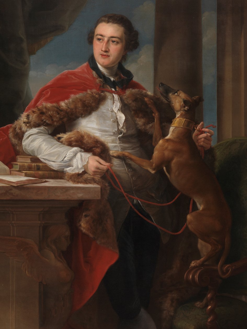 Den 7. jarl af Northampton, før 1787 af Pompeo Girolamo Batoni