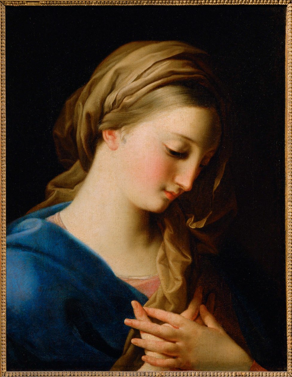 Jomfru Maria bebudelse (maleri på lærred) af Pompeo Girolamo Batoni