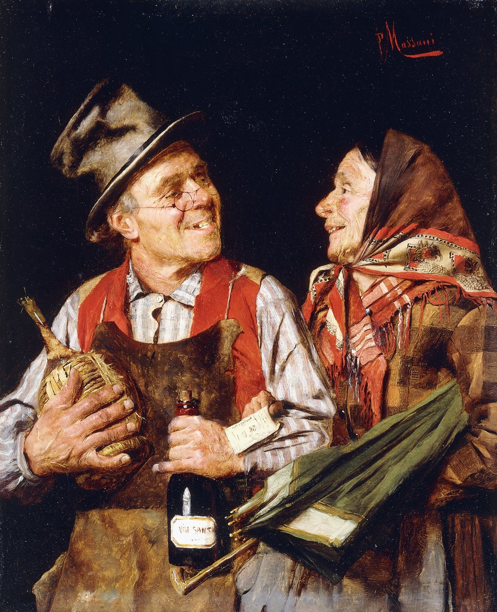 Vinhandleren, af Pompeo Massani