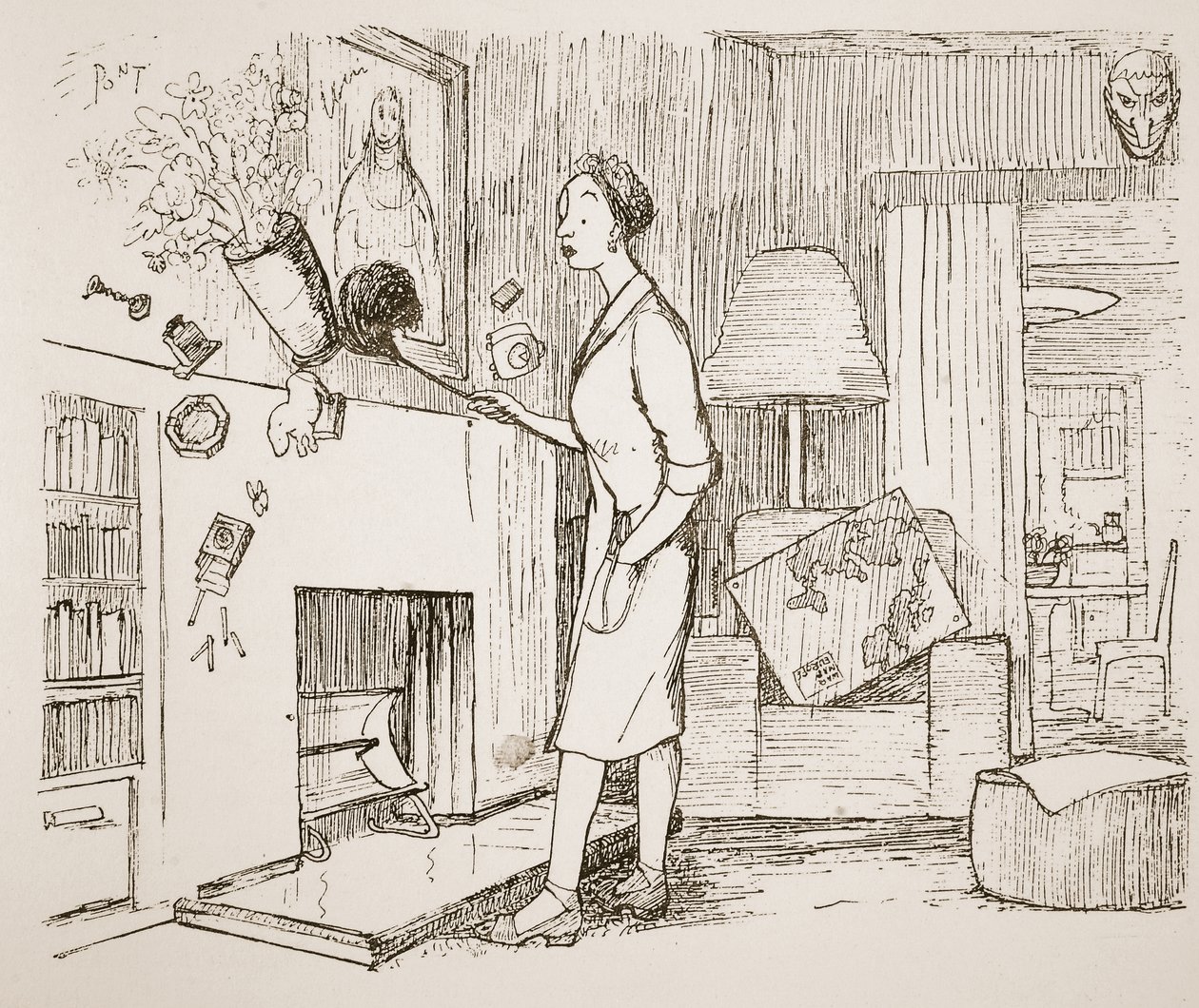 Bekymring, illustration fra 