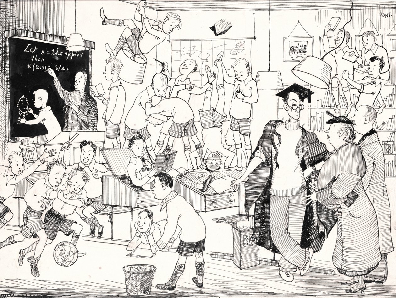 Selvfølgelig går vi helt ud for egoet her, Punch, 27. november 1935 af Pont 1908 40 Pont 1908 40