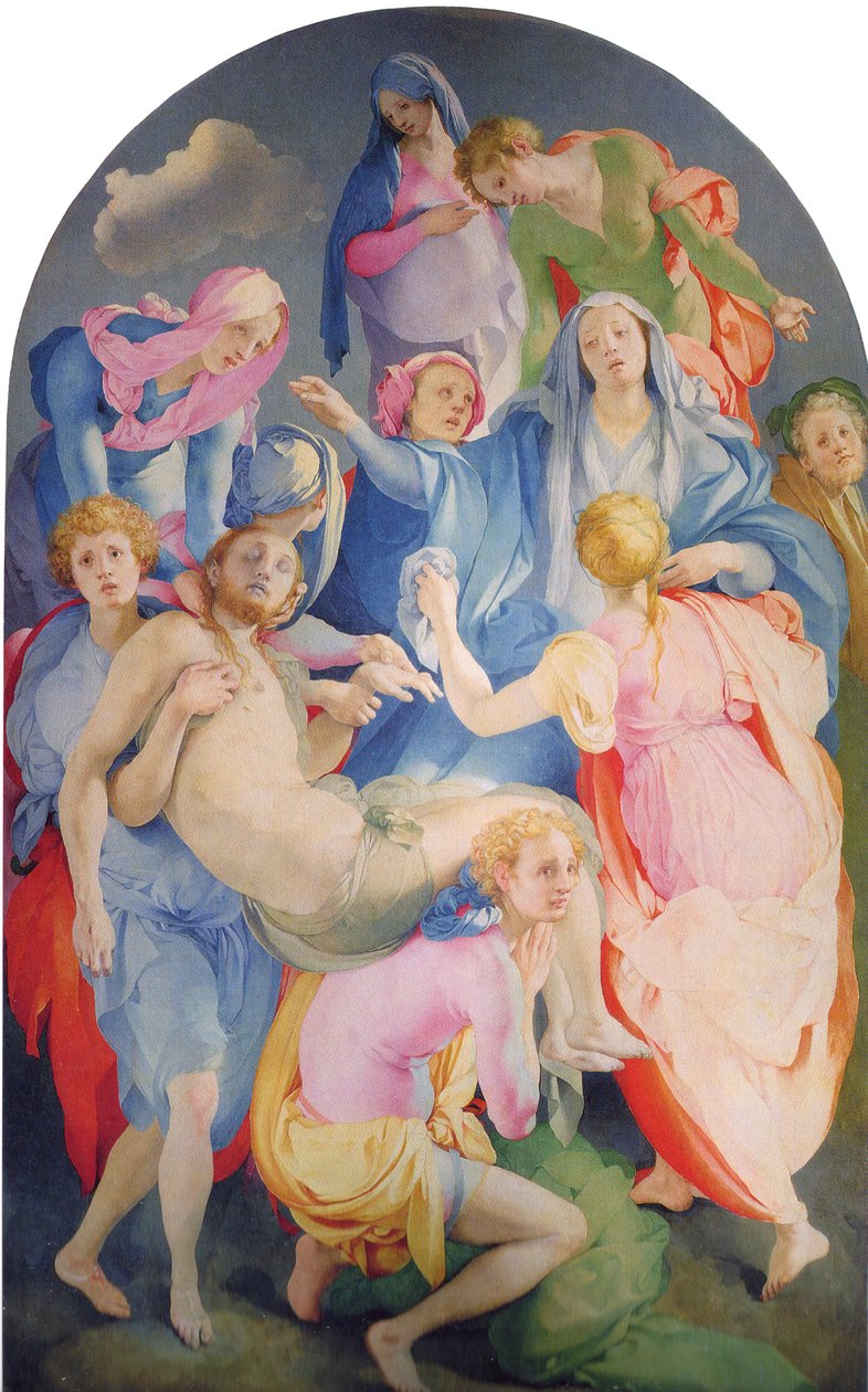Afsætningsflorentinsk skole af Jacopo Pontormo