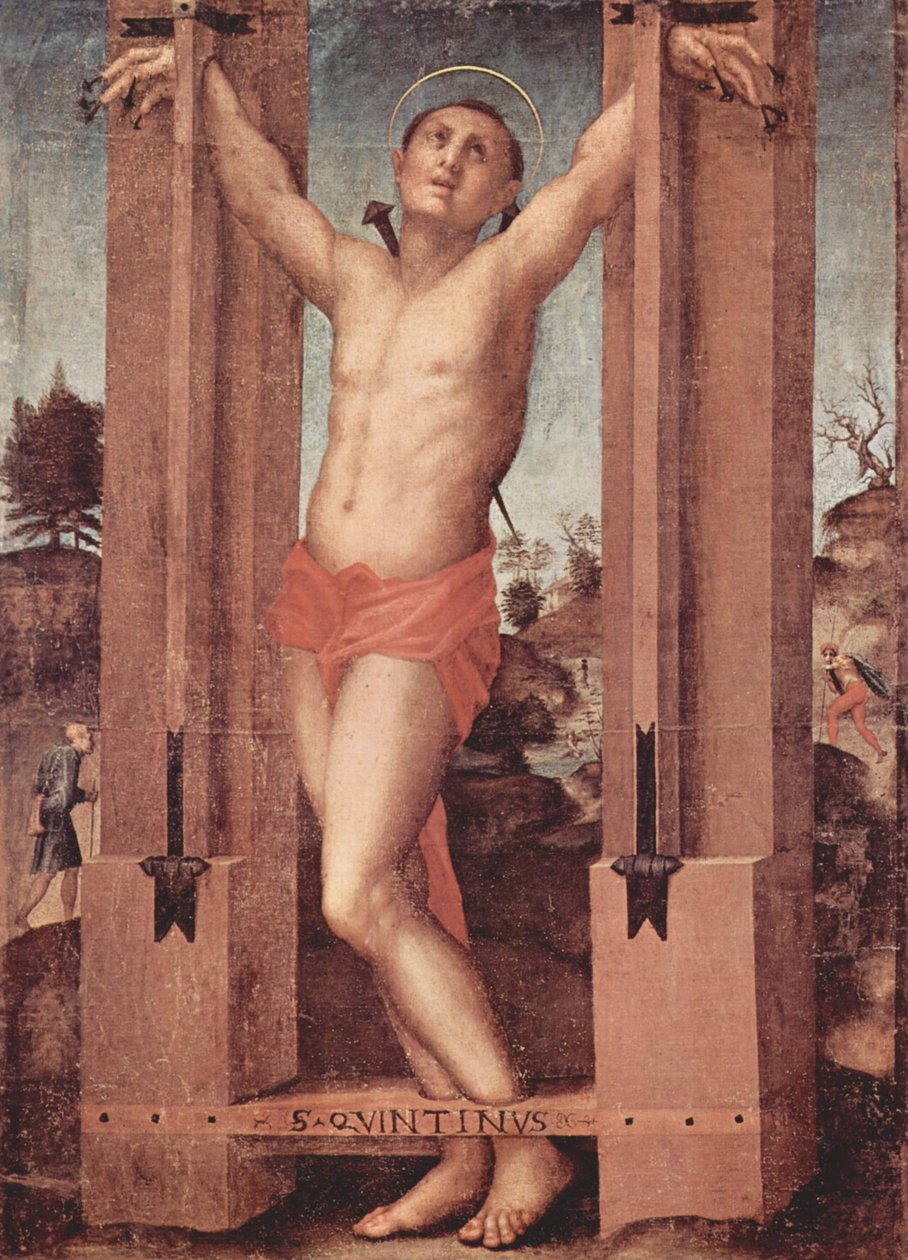 Tysk: Hl. Quintinus Saint Quentin af Pontormo