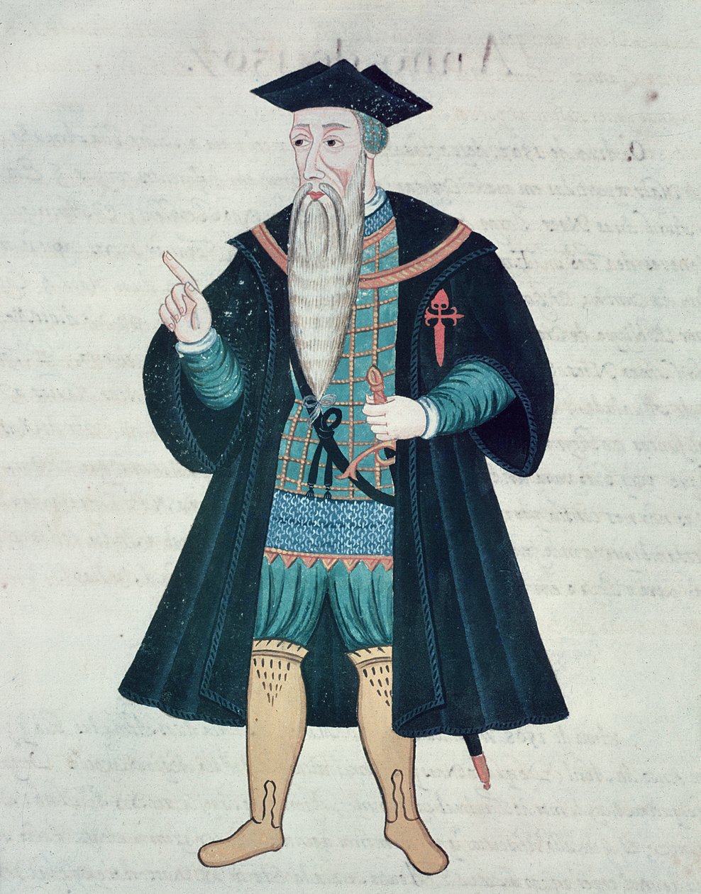Afonso de Albuquerque (1453-1515) af Portuguese School