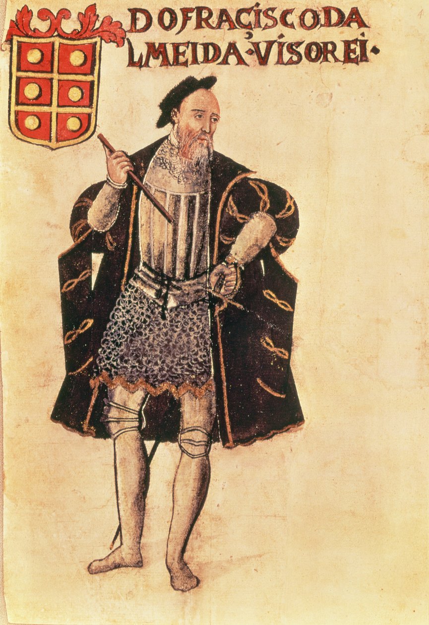 Francisco de Almeida (ca. 1450-1510), portugisisk soldat og første vicekonge i Indien af Portuguese School
