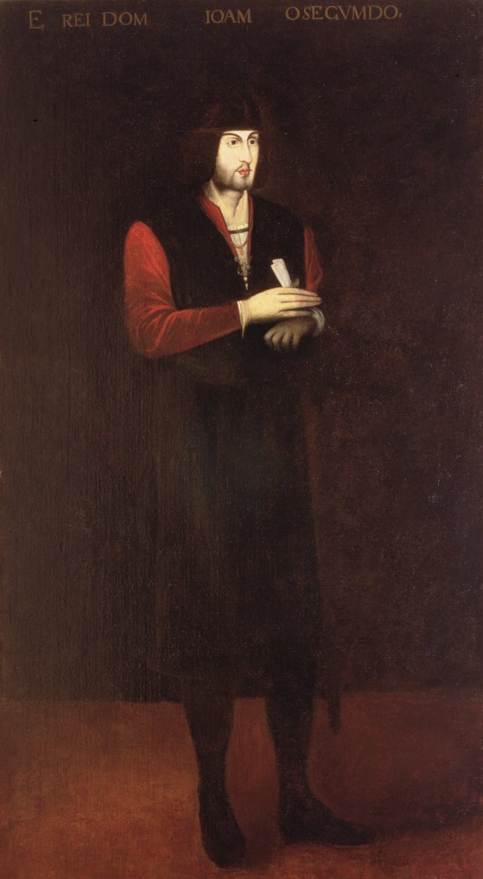Portræt af Juan II af Portugal (1455-1495) af Portuguese School