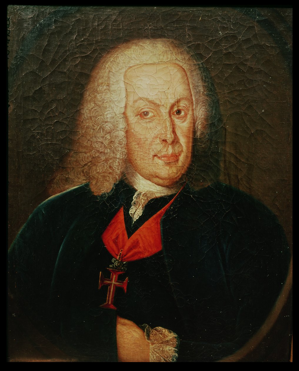Portræt af Sebasiao Jose de Carvalho e Mello (1699-1782) Marques de Pombal af Portuguese School
