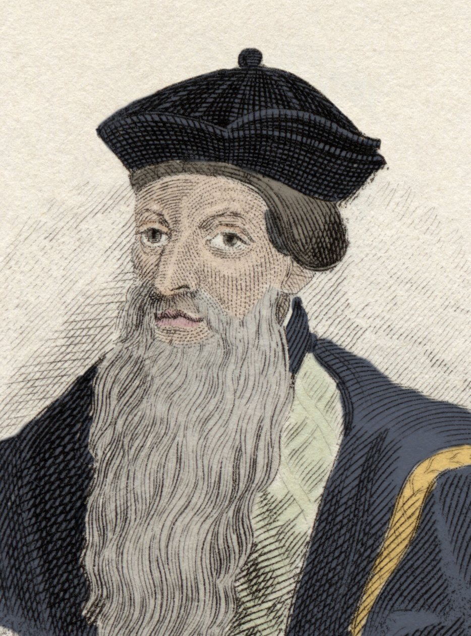 Portræt af Afonso de Albuquerque af Portuguese School