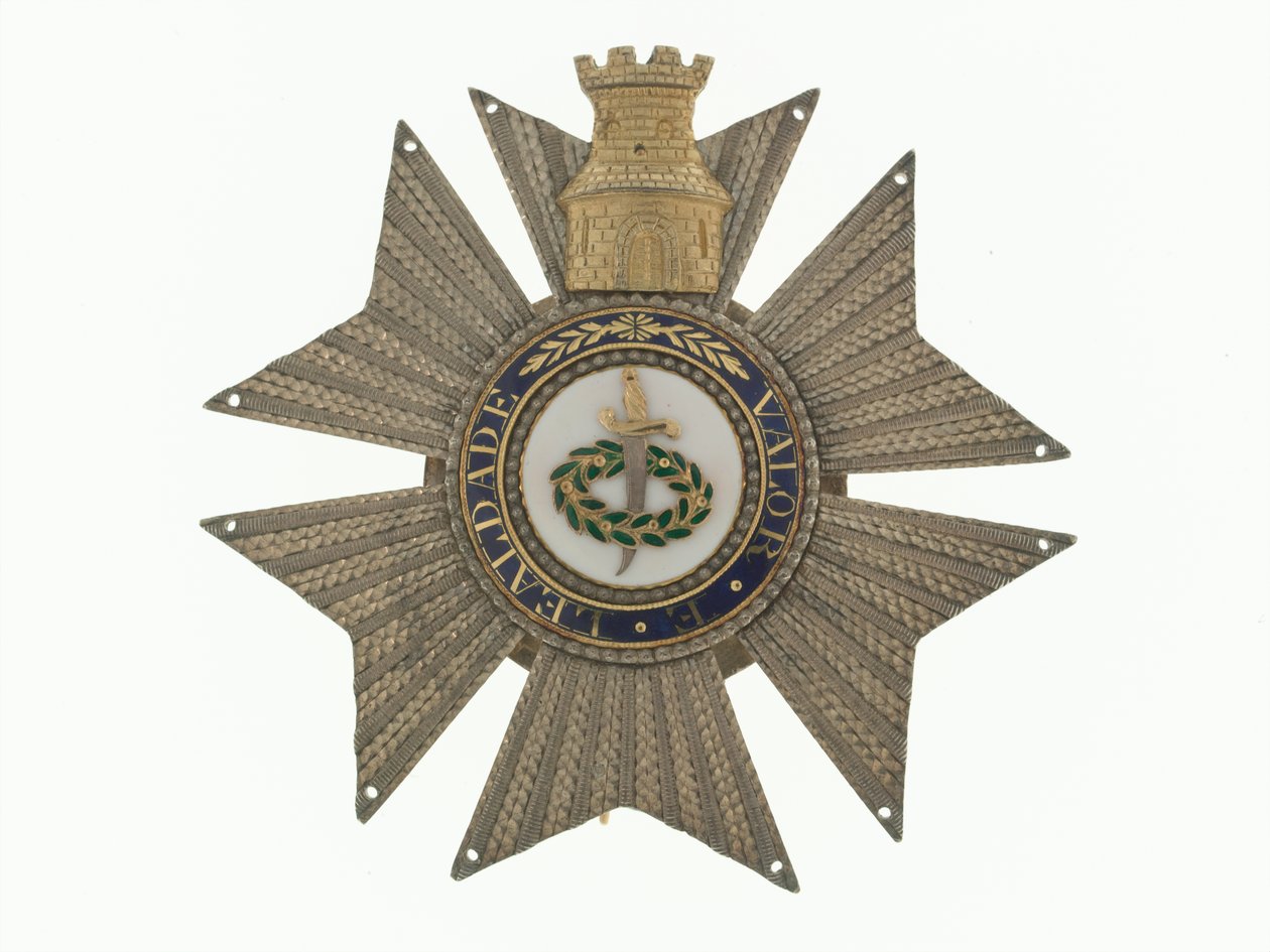Badge, Tårn- og Sværdordenen, Portugal, General Sir Galbraith Lowry Cole af Portuguese School