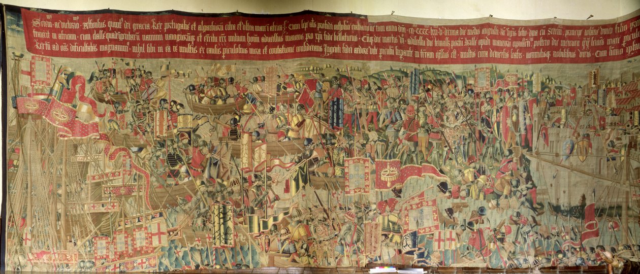 Erobringen af Arzila i 1471 (se 177368-70) af Portuguese School