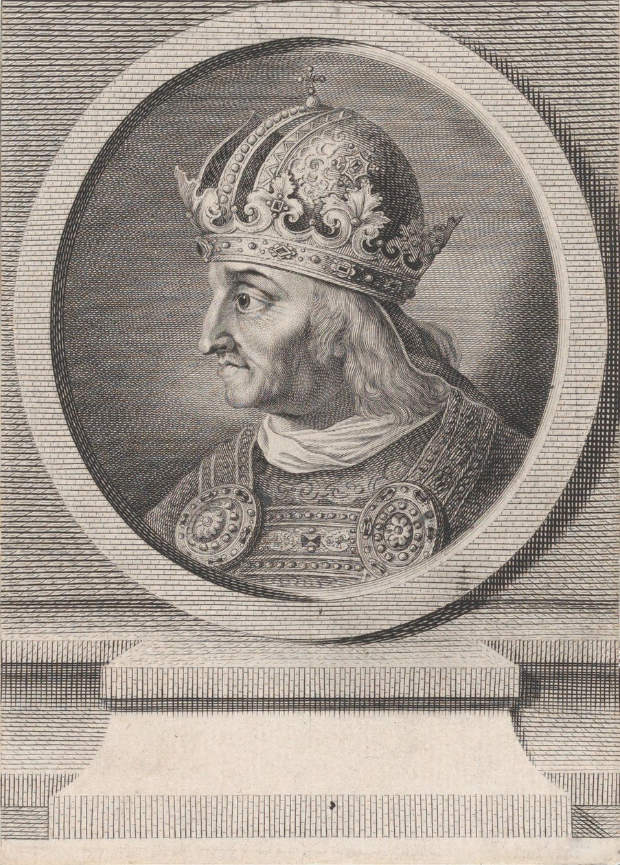 St. Maurice, 1743-97. af Possibly Pierre François Basan.