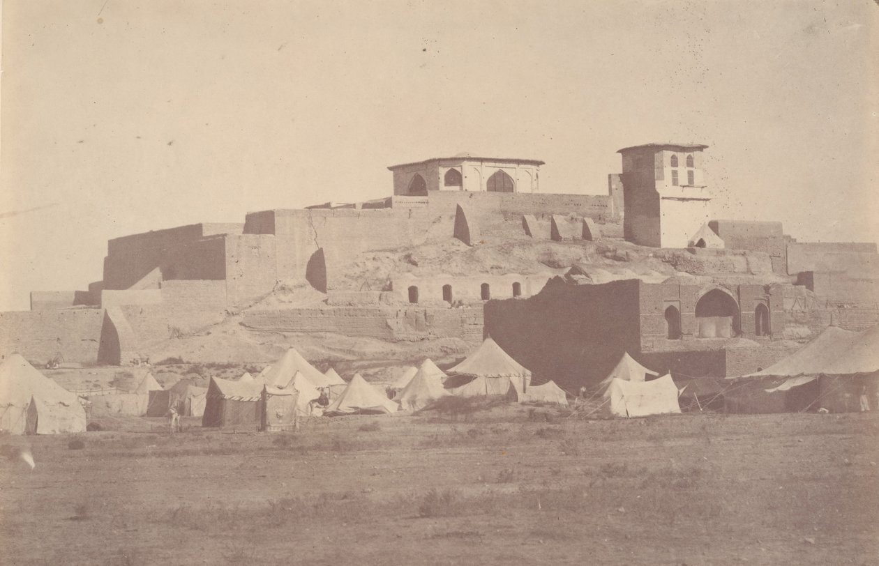 [Et persisk citadel i omegnen af Sultaniye], 1840