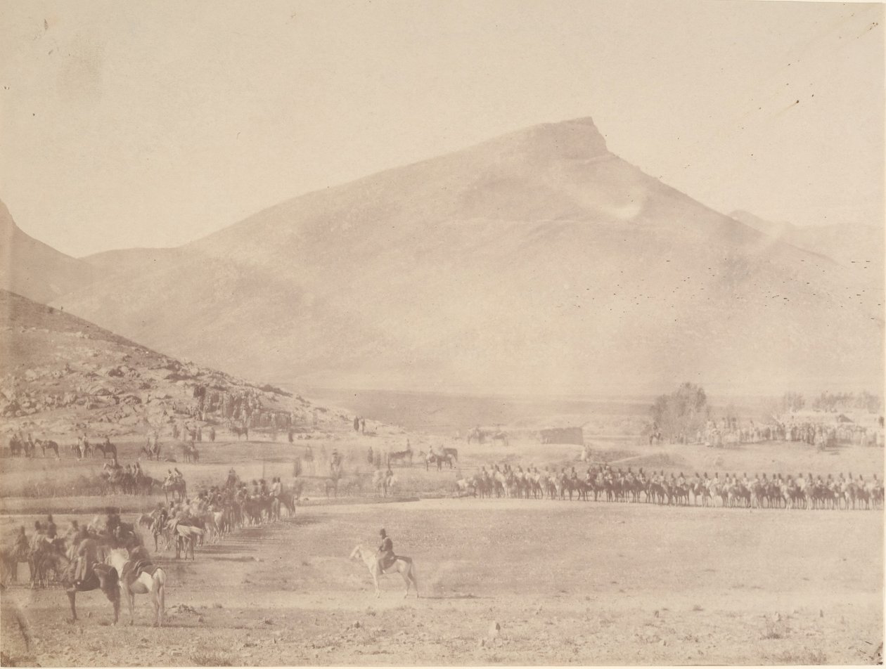 [Afgang til Jagtgraven af ​​Khan af Khiva], 1840