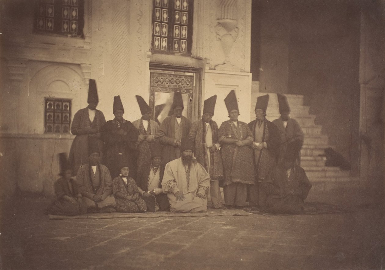 [I Dameganernes moske, eunukkerne], 1850