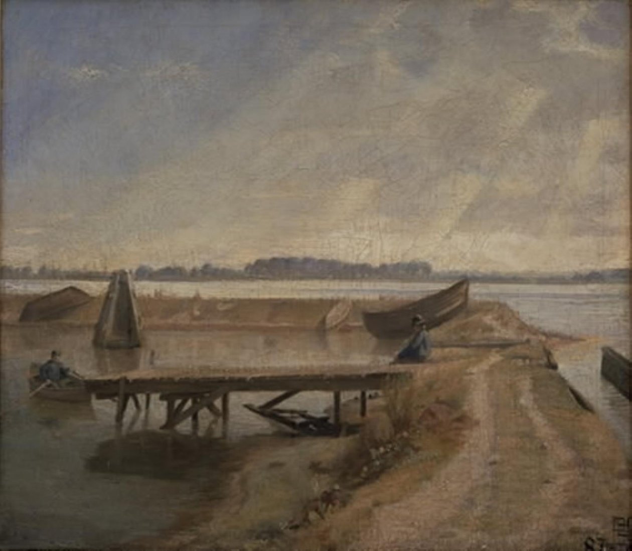 Septemberdag ved Kalvebodstrand af Poul S. Christiansen