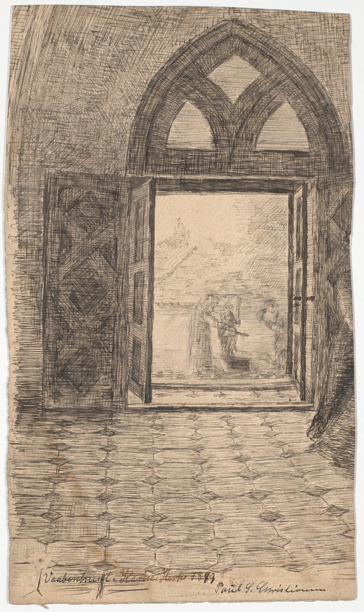 Vaabenhuset i Karise Kirke af Poul S. Christiansen