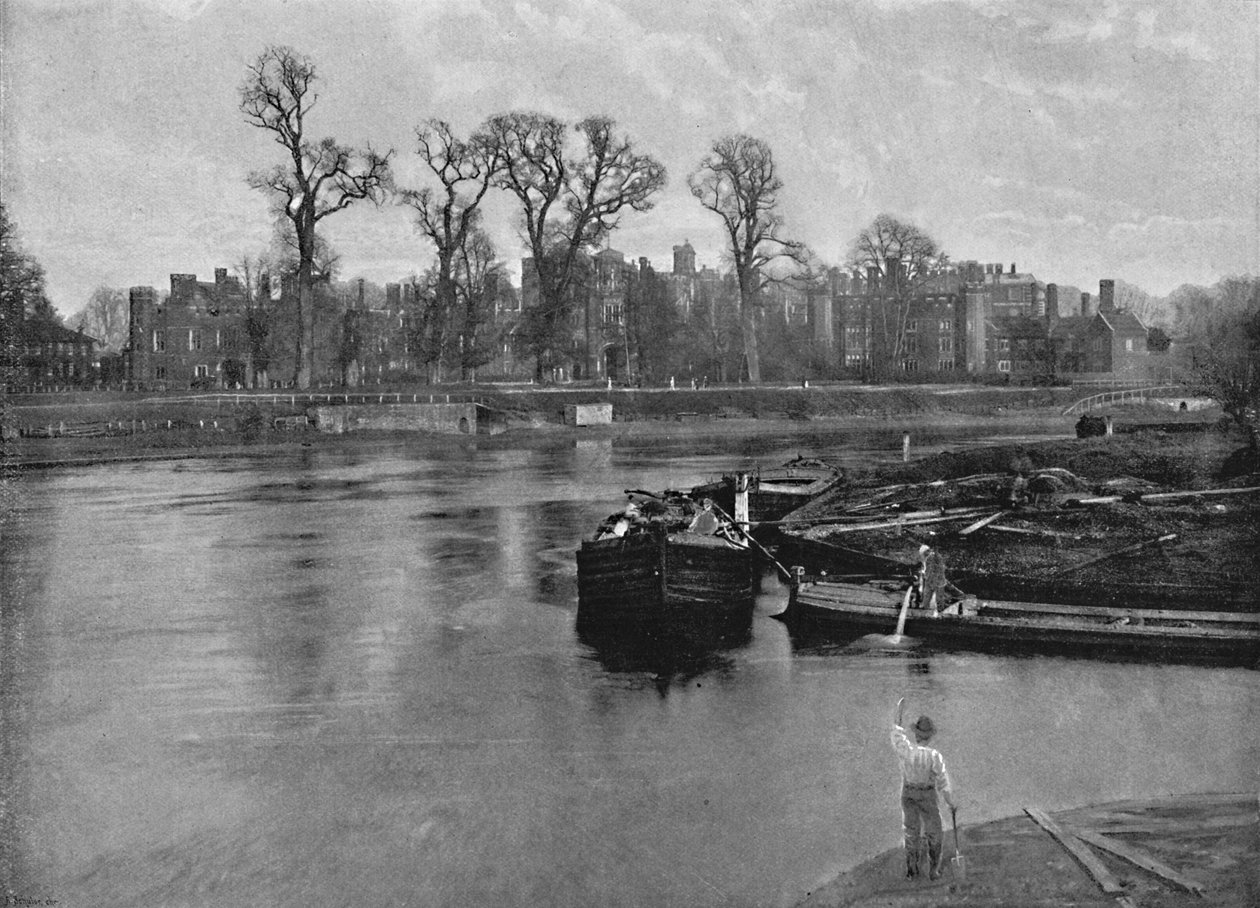 Hampton Court Palace, c1896 af Poulton and Co