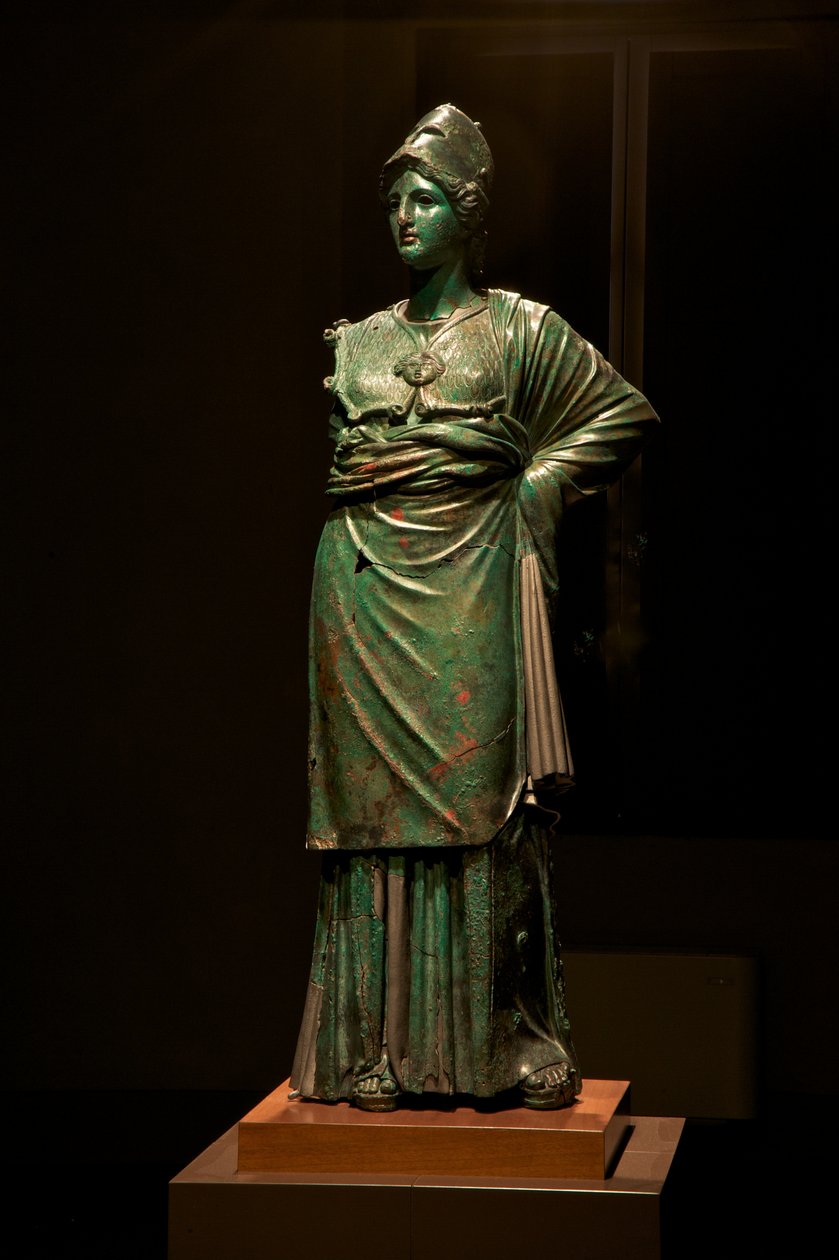 Minerva af Arezzo (bronze) af Praxiteles
