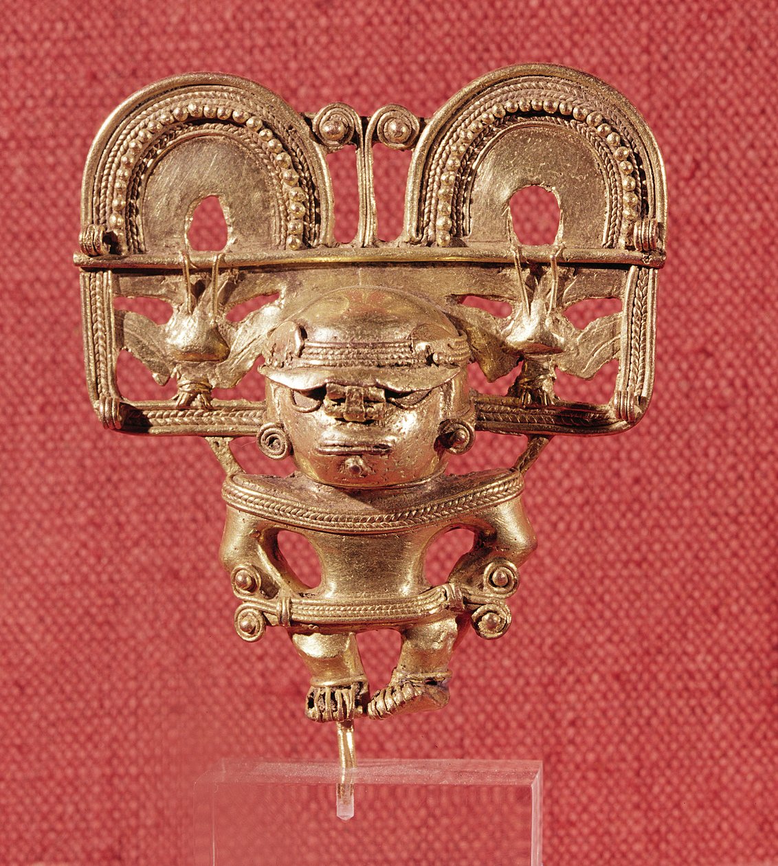 Antropomorf figur, Tairona Culture (guld) af Pre Columbian
