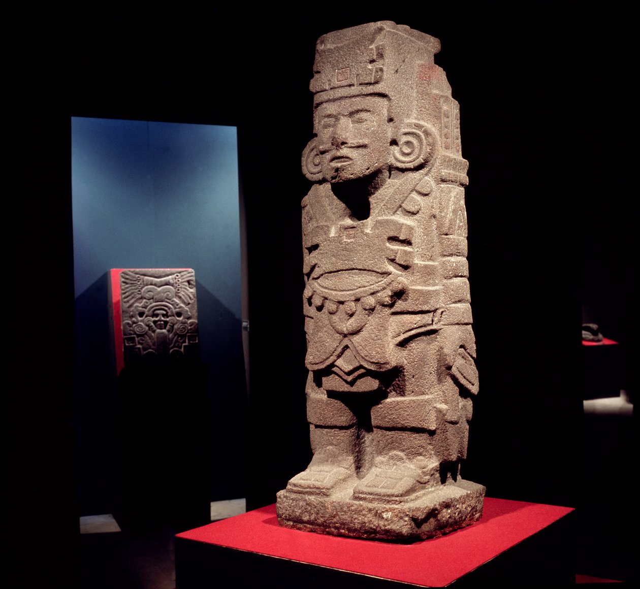 Warrior, fra Toltec-kulturen af Pre Columbian