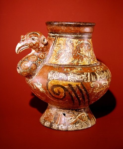 Billedkrukke, der repræsenterer en kalkun, fra Nacasola, Nicoya-halvøen (keramik) af Pre Columbian Pre Columbian
