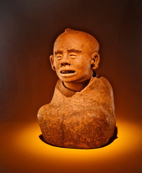 Mandsfigur, Remojadas Culture (keramik) af Pre Columbian Pre Columbian