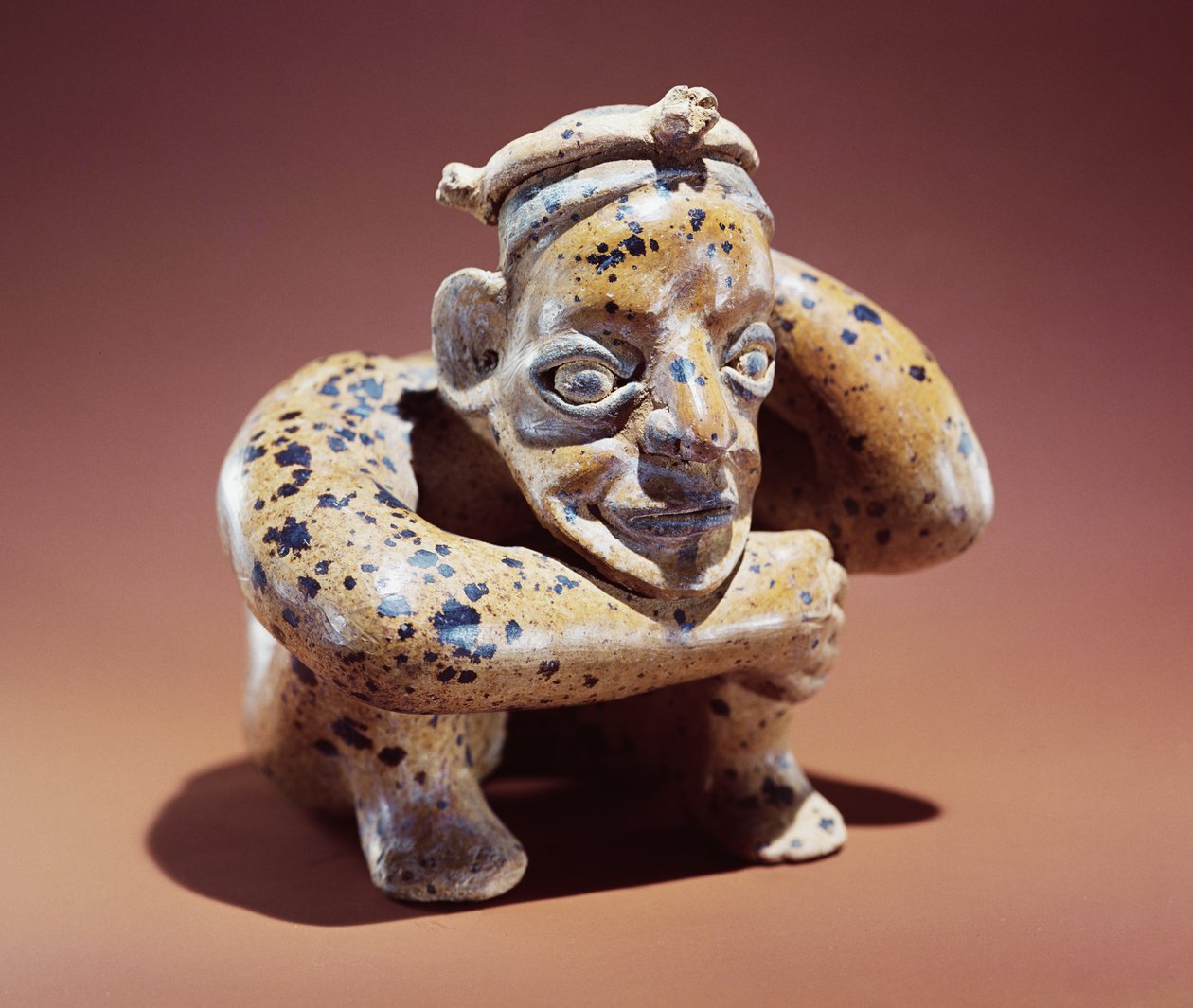 Siddende figur, Jalisco Culture (keramik) af Pre Columbian Pre Columbian