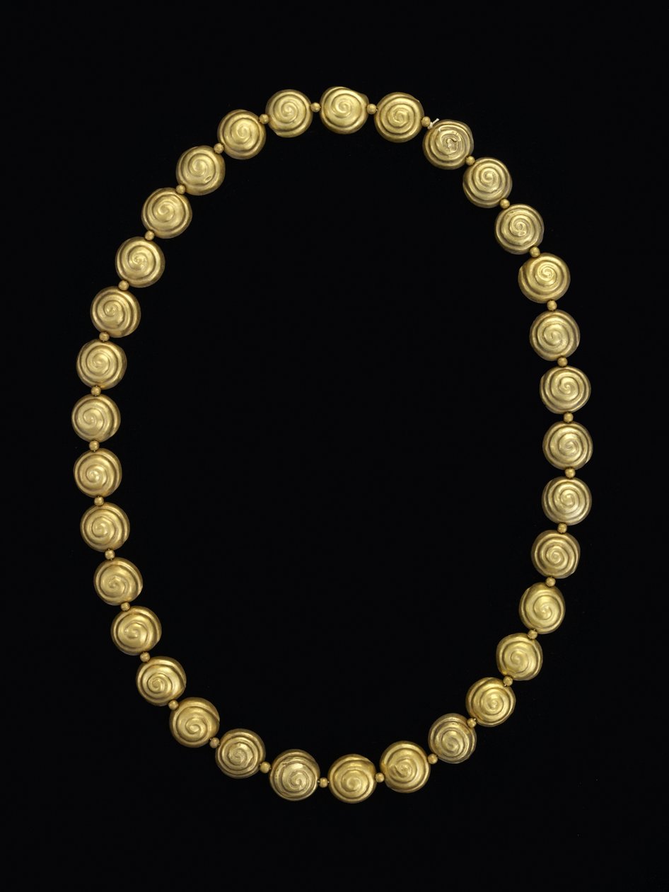 Halskæde af snegleperler, Moche af Pre Columbian Pre Columbian
