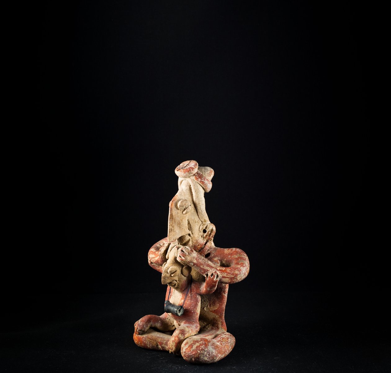 Kvindestatuette / mexicansk kunst, Nayarit (terrakotta) af Precolombian Precolombian