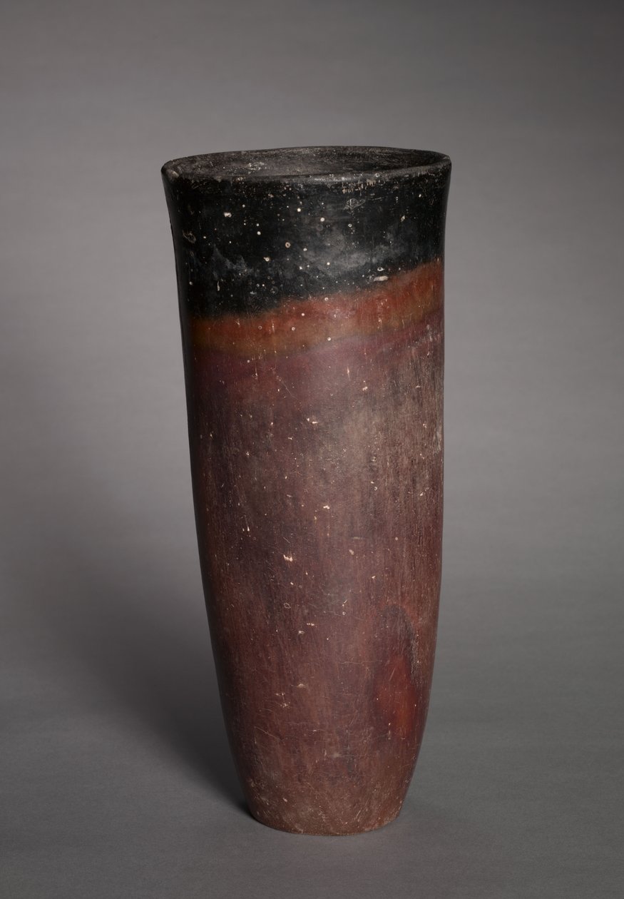 Sorttoppet bægerglas, ca.4000-3500 f.Kr af Predynastic Period Egyptian