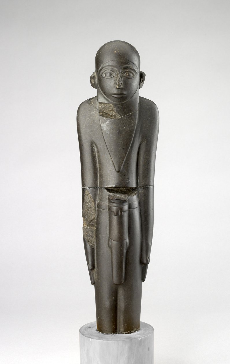 Statue (MacGregor Man) (basalt) af Predynastic Period Egyptian
