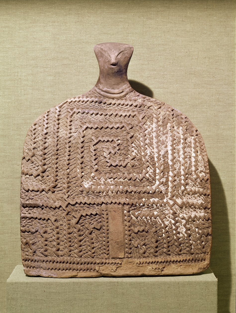 Stor mandlig figur (ler) af Prehistoric
