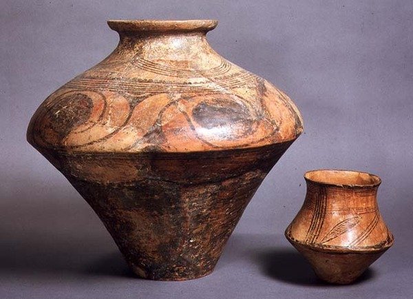 Gruppe af fartøjer, Tripoli, slutningen af 4.-begyndelsen af 3. årtusinde f.Kr. (keramik) af Prehistoric