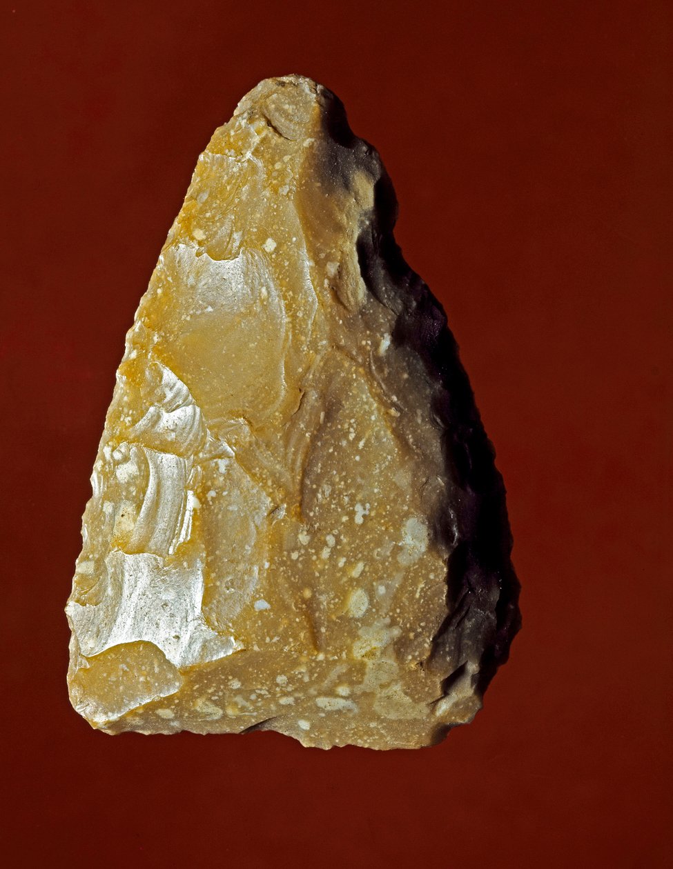 Prehistoire: Litisk fremstillingsværktøj fra Campignana-kulturen, Gargano, Italien. Kalkolitisk. Verone, Civic Museum of Natural History, Italien af Prehistoric Prehistoric