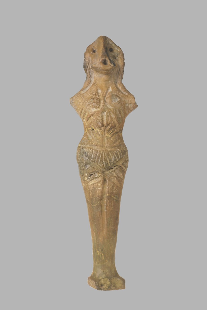 Kvindefigur, 3950-3500 f.Kr af Prehistoric Russian Culture