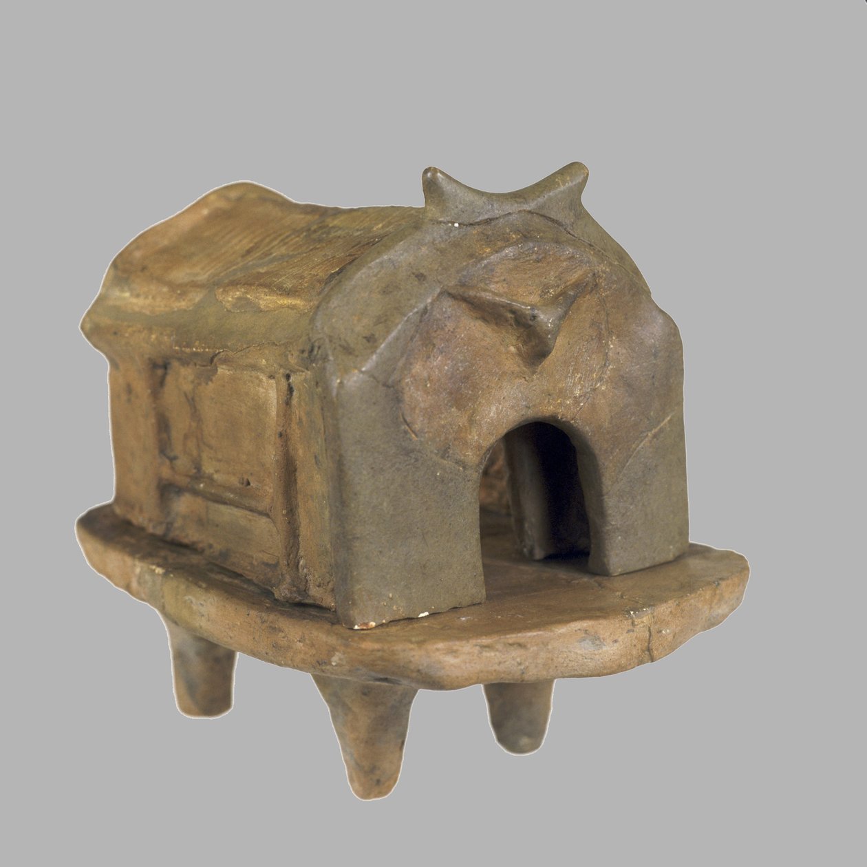 Tempelmodel, 3800-3600 f.Kr af Prehistoric Russian Culture