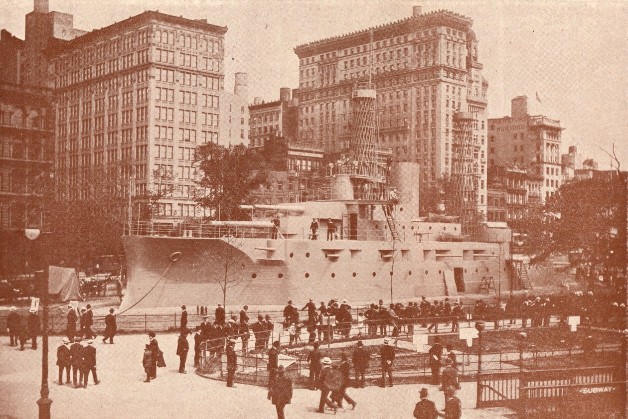 Rekruttering til den amerikanske flåde, c1917 1919 af Press Illustrating Service