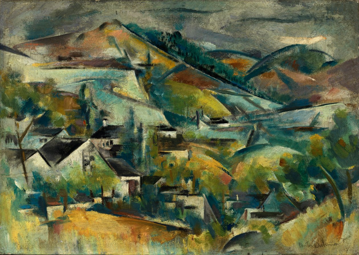 Quebec, ca. 1925. af Preston Dickinson